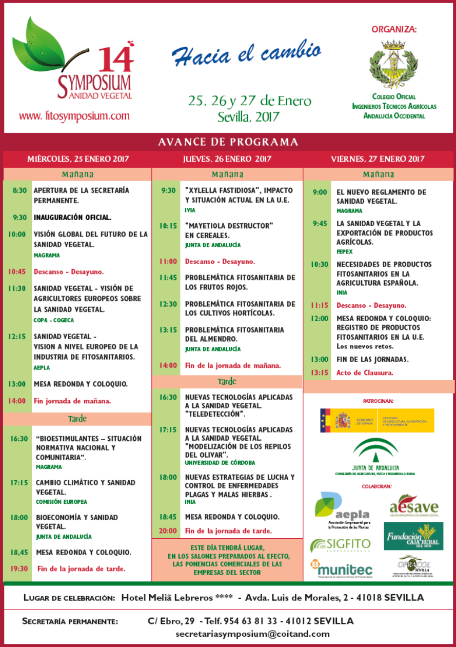14 symposio sanidad vegetal programa