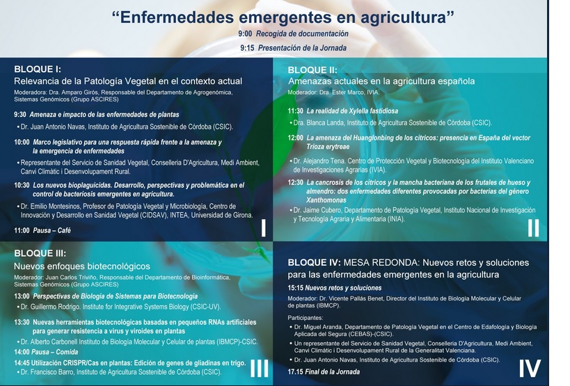 Programa Enfermedades emergentes Agricultura